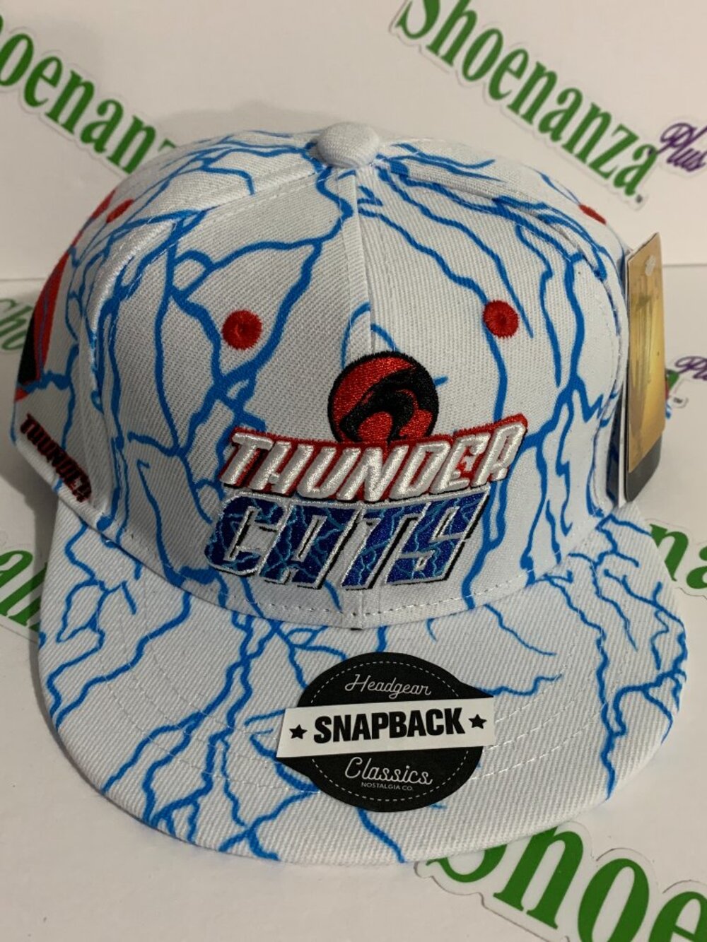 Headgear Classics Hat Thundercats Lion-O Panthro Snapback Youth Kids Cap White